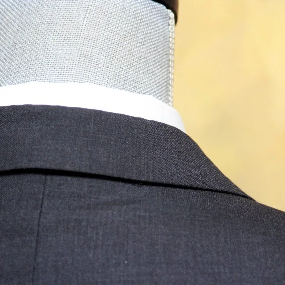 44R JOS A BANK‎ Men's Blazer Sportcoat Jacket Wool Grey C080637